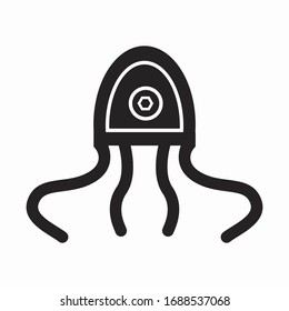 alien space object simple icon