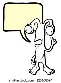 Alien talking