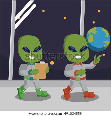 alien talking plan to attack earth