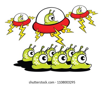 Alien UFO Ivasion