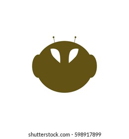 alien vector icon
