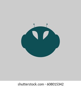 alien vector icon