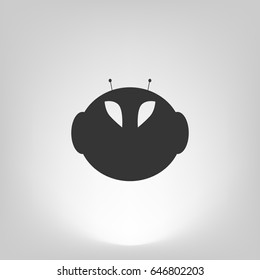 alien vector icon