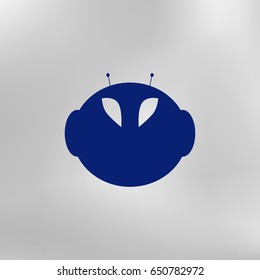 alien vector icon