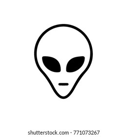 Alien Vector Icon Space Symbol Stock Vector (Royalty Free) 771073267 ...