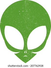 Alien vector illustration