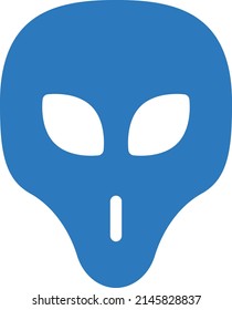 alien Vector illustration on a transparent background.Premium quality symbols.Glyphs vector icon for concept and graphic design.