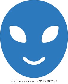 alien Vector illustration on a transparent background. Premium quality symbols. Glyphs vector icons for concept and graphic design.