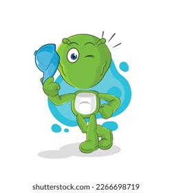 the alien young boy character cartoon