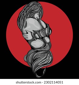 alienated condition in which a person feels lonely or alienated, even though in reality he is in the midst of other people