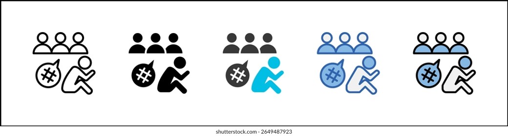 Alienation Icon Pack Multistyle Illustration