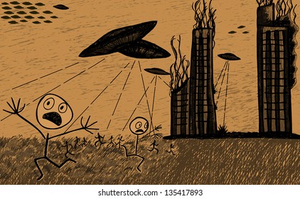 Aliens invasion