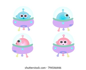 Aliens on the ufo