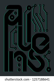 Aliens technology art