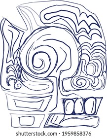 Aliens T-shirt good for T-shirt and coloring book