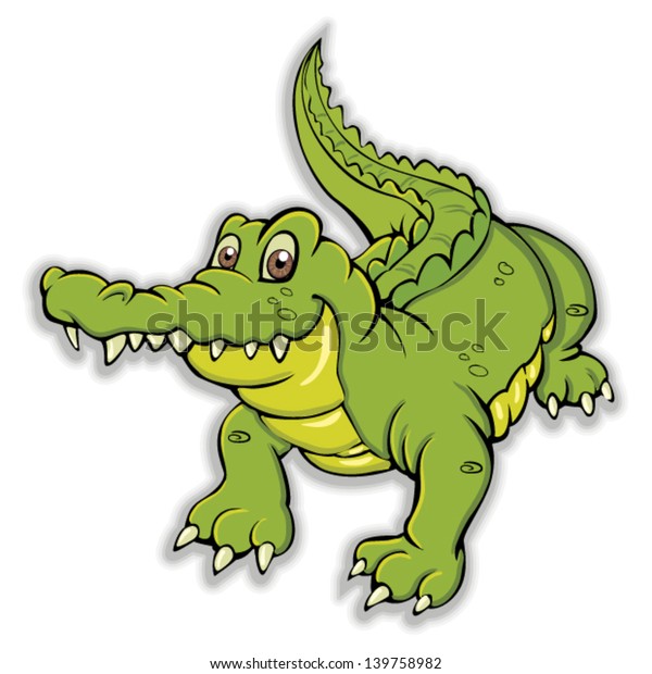 Aligator Stock Vector (royalty Free) 139758982