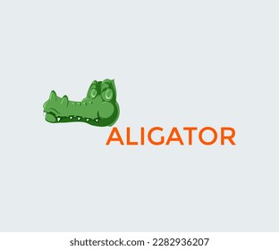 Aligator mit Logo für Technologie und Open-Source-Software und Forschungsanwendungen.