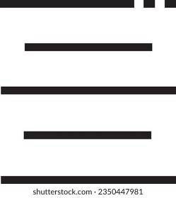 Align Center Editor Outline Icon