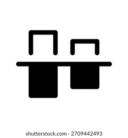 Illustration zum Ausrichten des Symbols für die Mitte des Vektorsymbols