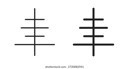 Zentriersymbole von schwarz in verschiedenen Stilen ausrichten