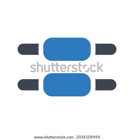 Align center icon.vertical,distribute (vector illustration)