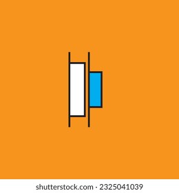 Align and distribute objects based on their left edges for perfect layout arrangements.