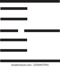 Align Format Left Outline Icon