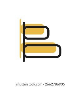 o ícone align foi projetado em um estilo atraente e facilmente reconhecível. É adequado para várias necessidades visuais, como aplicativos, mídia digital ou outros projetos de design gráfico