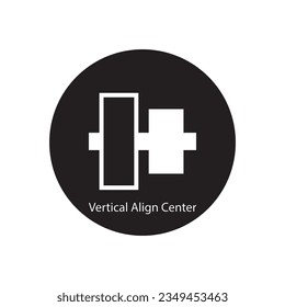 align icon vector template illustration logo design