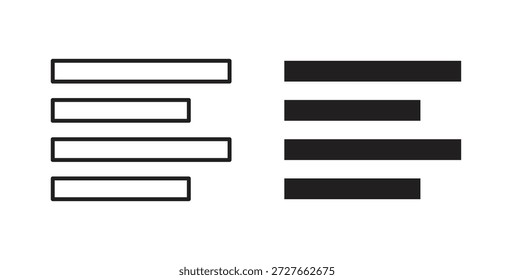 Align left icon with line and silhouette versions.