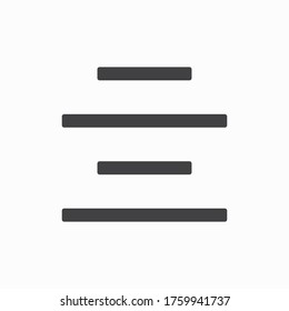 align left icon align right icon align justify icon align icon vector eps