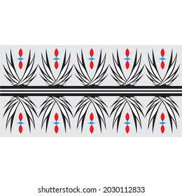 align repeated black abstract shape pattern for fabric, tile, ceramic, cover, texture and et