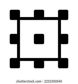 align to selection icon flat vecktor trendy popular