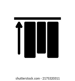 für viele Zwecke die Vorlage des Vektorgrafik-Logo für das oberste Symbol ausrichten. Einzeln auf weißem Hintergrund.