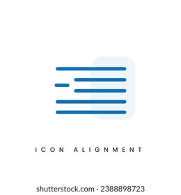 Alignement text UI Pixel Perfect Well-crafted Vector Thin Line And Solid Icon for Web Graphics and Apps