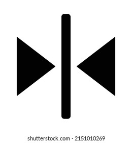 alignment arrow direction icon vector