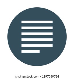 alignment Circle Color Glyphs