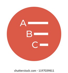alignment Circle Color Glyphs