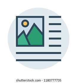 alignment color line icon