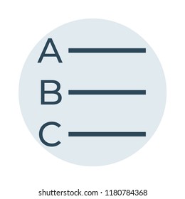 alignment color line icon