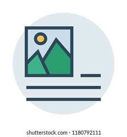 alignment color line icon