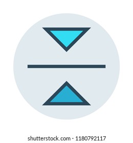 alignment color line icon