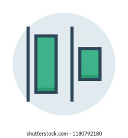 alignment color line icon