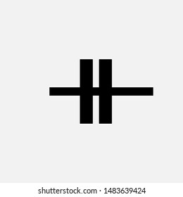 Alignment Icon. Align Patterns such as left, right, center,top and bottom. Applied as Sign and Symbol for Design, Presentation, Website or Apps Elements.