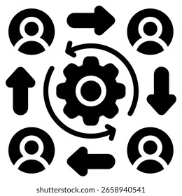 Alignment Icon Element For Design