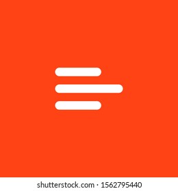 Alignment Icon flat design such as left, right, center,top and bottom.
