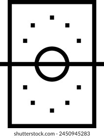 alignment icon. Thin linear style design isolated on white background