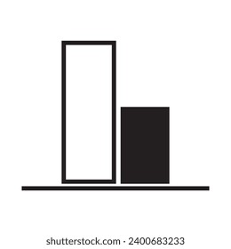 Alignment icons vector illustration symbol design
