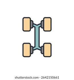 alignment service car icon collection .design style with background