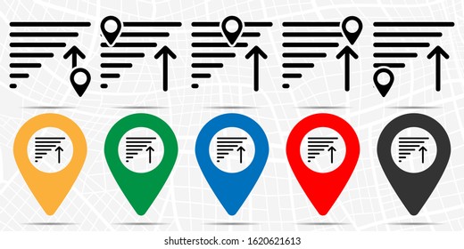 alignment text icon. Simple glyph vector of text editor set icons for UI and UX, website or mobile application on white background